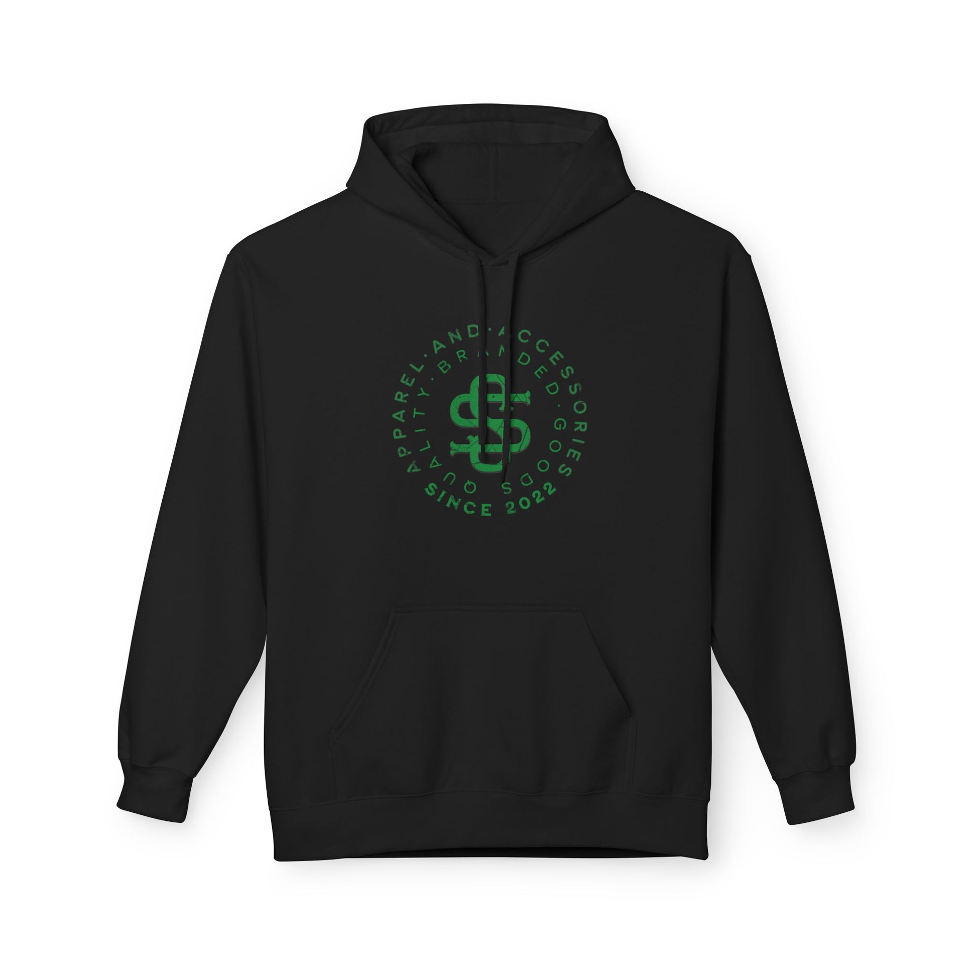Smokey Scholars TM Green Bridge Unisex Midweight Softstyle Fleece Hoodie - Smokey Scholars