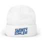 Smokey Scholars TM Gamma Smoke Knit Beanie (Embroidery) - Smokey Scholars