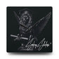 Smokey Scholars Blk Lion Statue Acrylic Wall Clock - Smokey Scholars