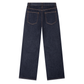 Smokey Scholars Navy Premium Straight Leg Graphic Denim Jeans - Smokey Scholars