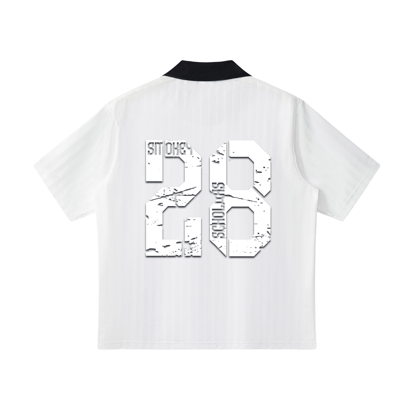 Smokey Scholars TM Contrast Collar Striped Soccer Jersey