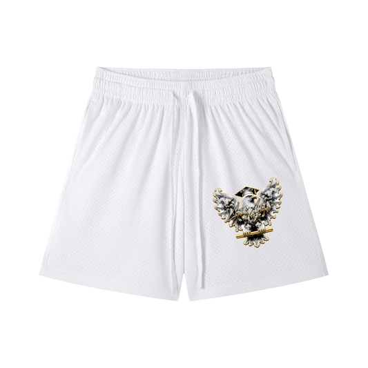 Smokey Scholars TM Gold Seal Eagle Mesh Drawstring Shorts